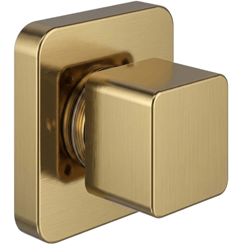K100 ANKASTRE STOP VALF-MATTE GOLD