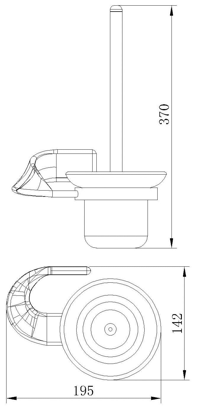 PCW563 CAPRICE WHITE CHROME KLOZET FIRCALIGI