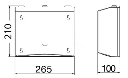 203526 KAGIT HAVLU DISPENSERI (200)